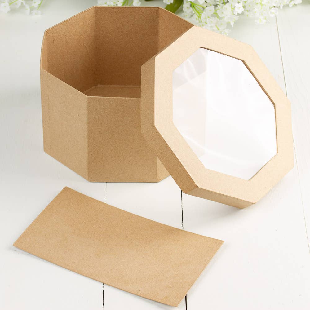 Octagon Window Gift Box