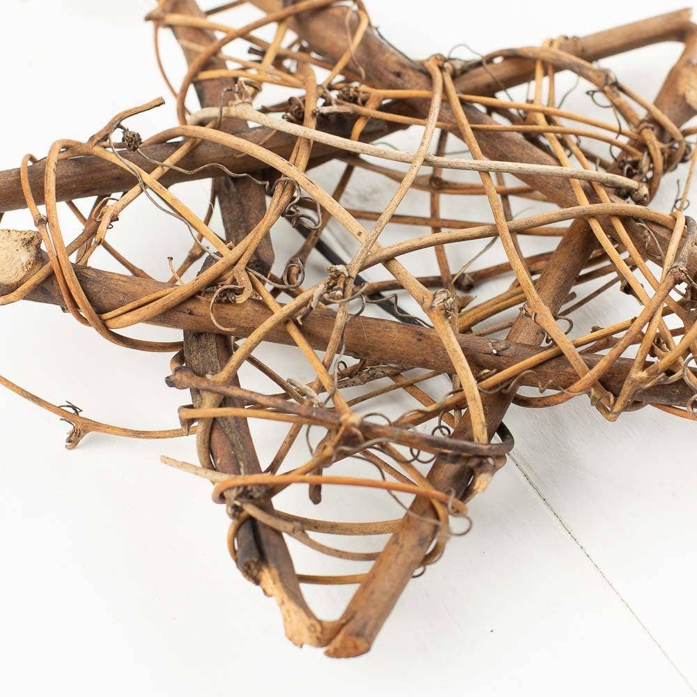 Grapevine Twig Star Ornament