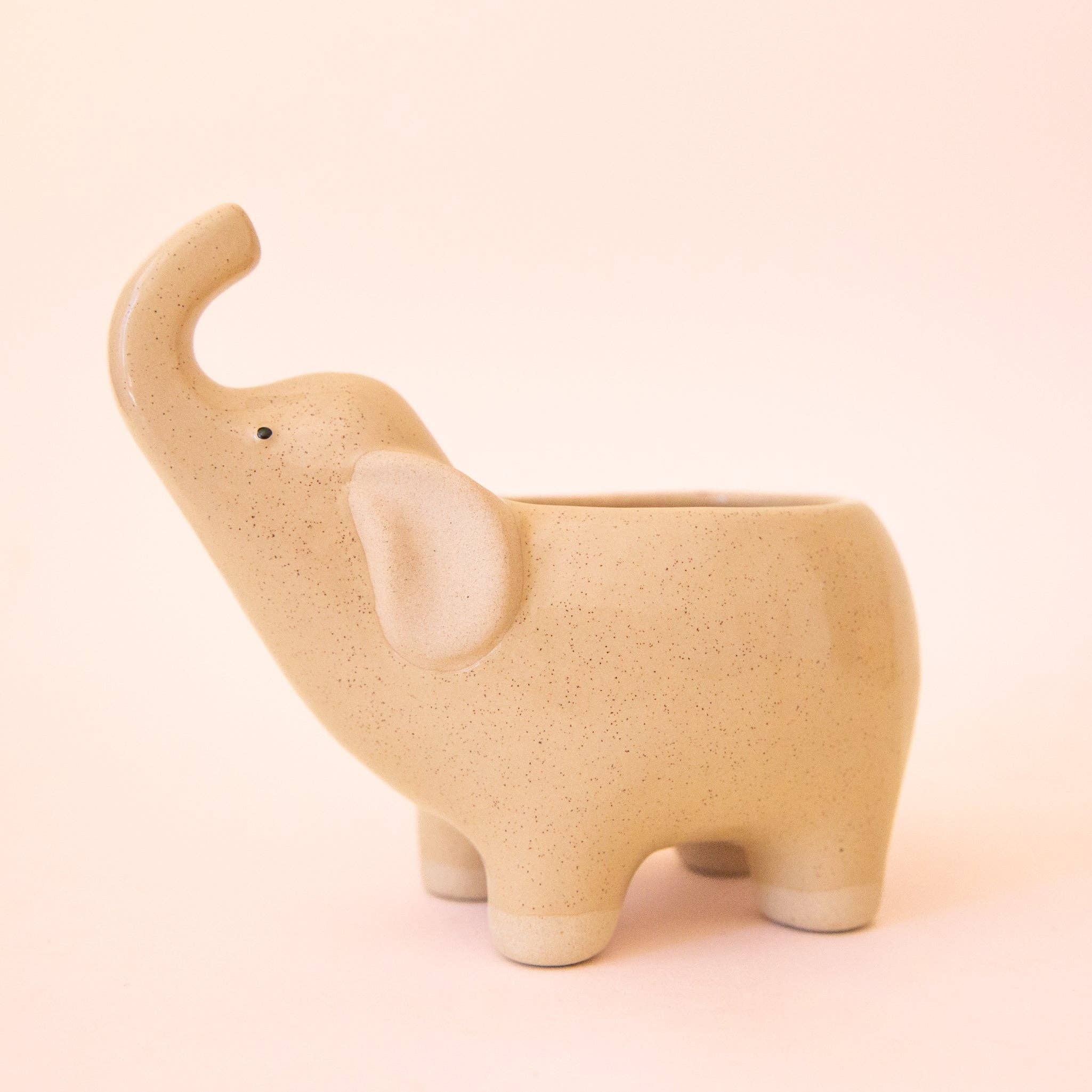 Elephant Planter | Sand: S