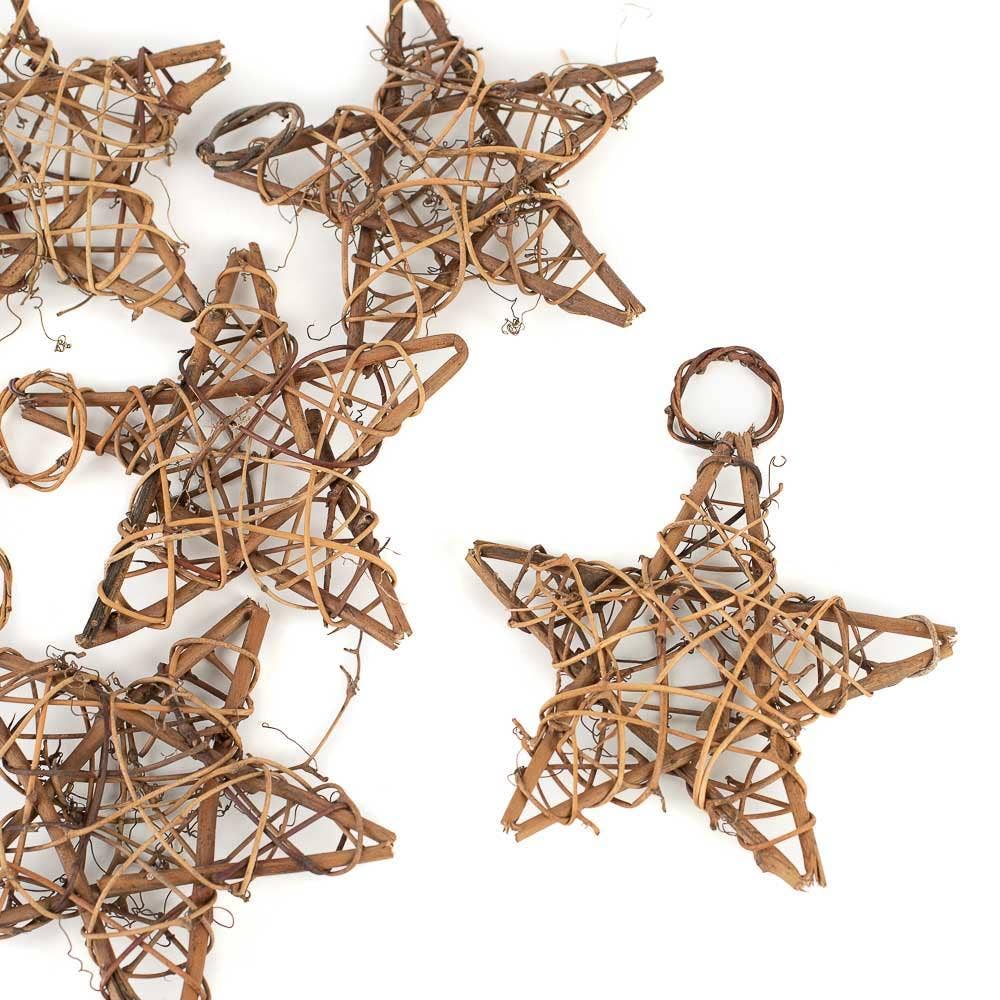 Grapevine Twig Star Ornament