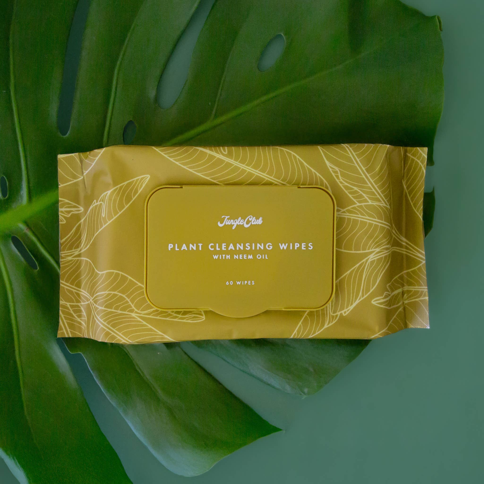 NEW- Plant Cleansing Wipes | Palm | Neem Oil Infused