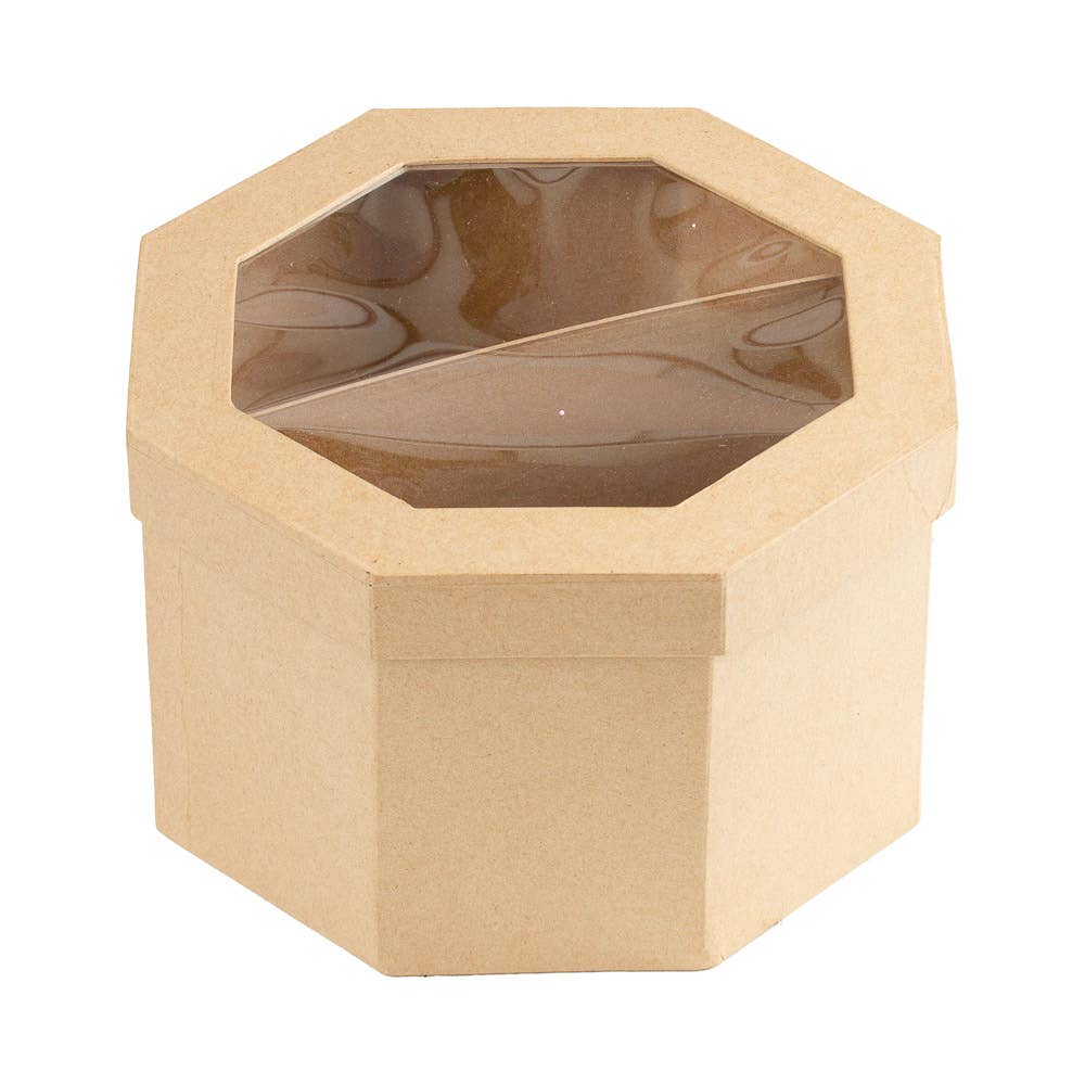 Octagon Window Gift Box