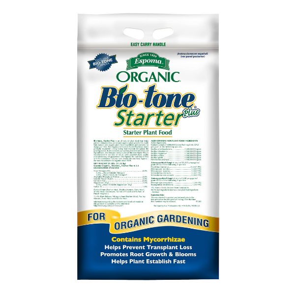 Espoma® Bio-tone Starter Plus 4-3-3  25 lbs.