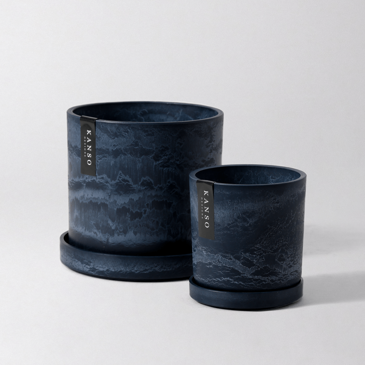 7" Signature Planter & Saucer | Blue