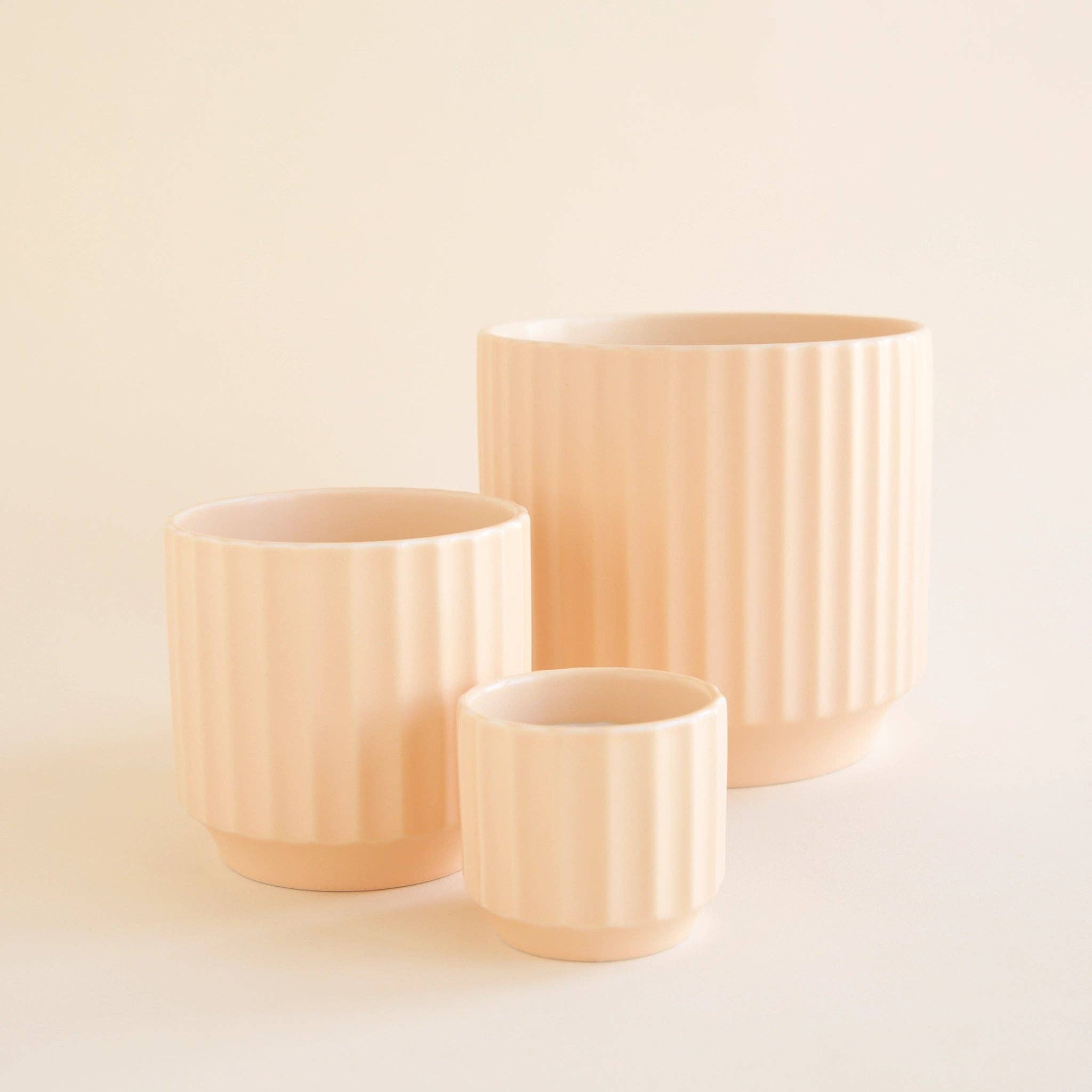 Monroe Planter | Vanilla: 4.5 inch