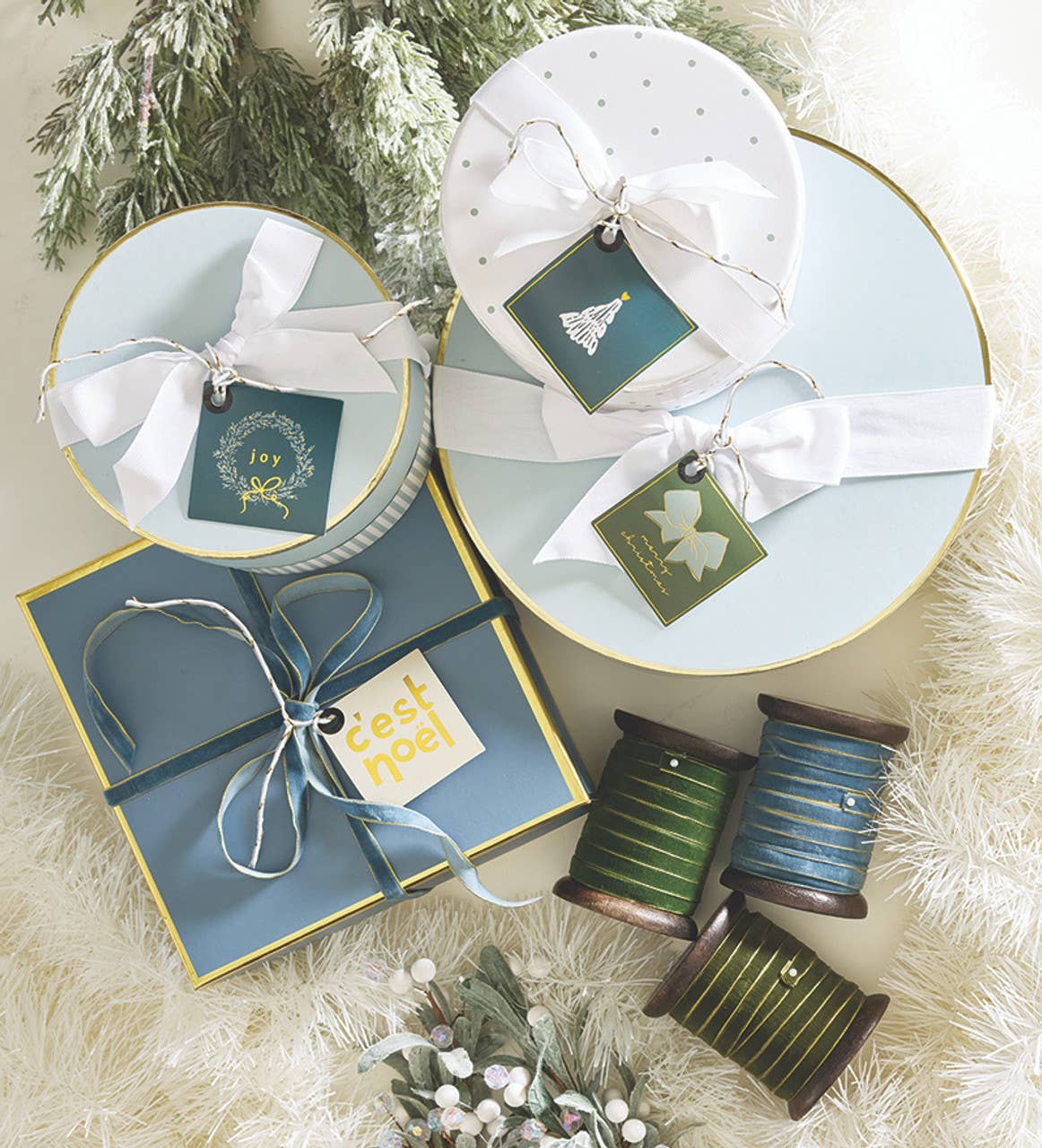 Custom Bow: Gold Edge Green Velvet Ribbon