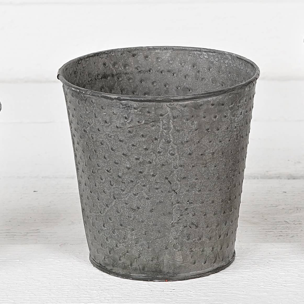 Tin Flower Pot