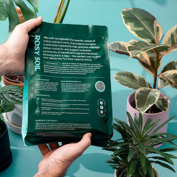 4qt Organic potting soil mix, indoor, houseplant & herbs