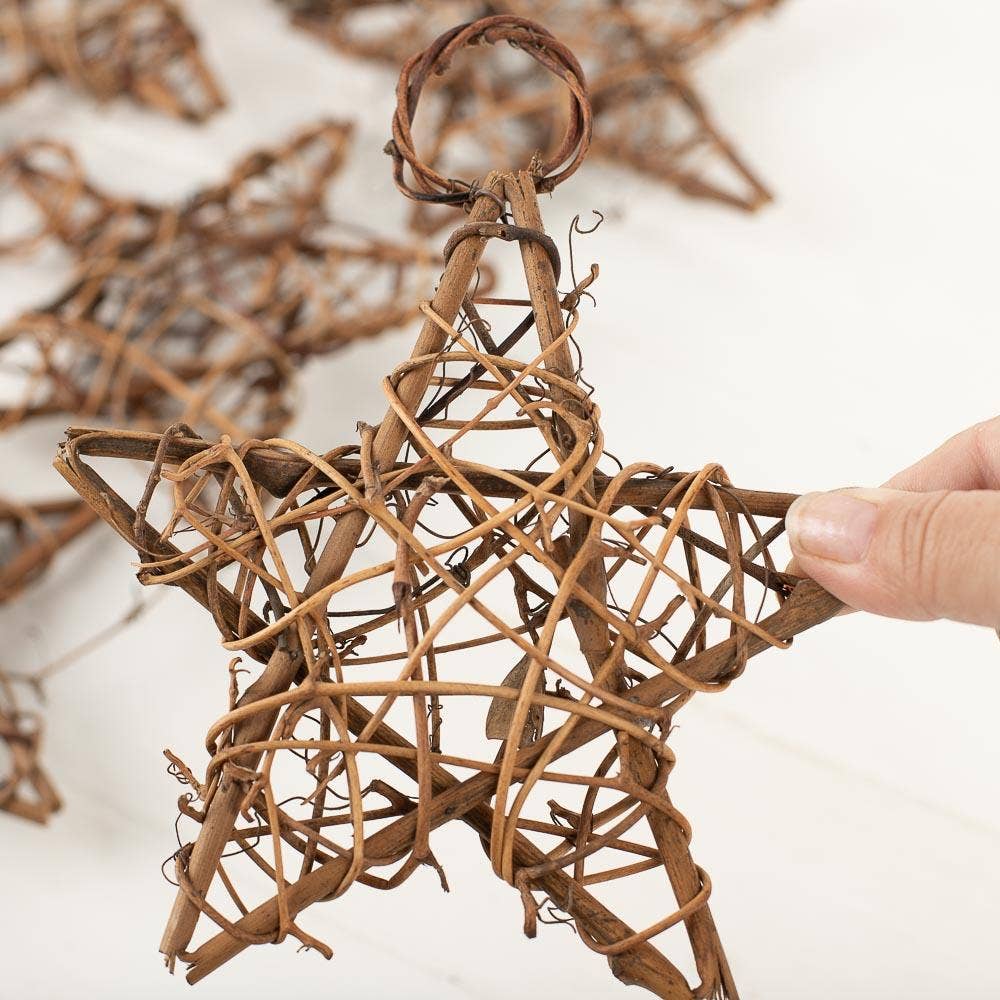 Grapevine Twig Star Ornament